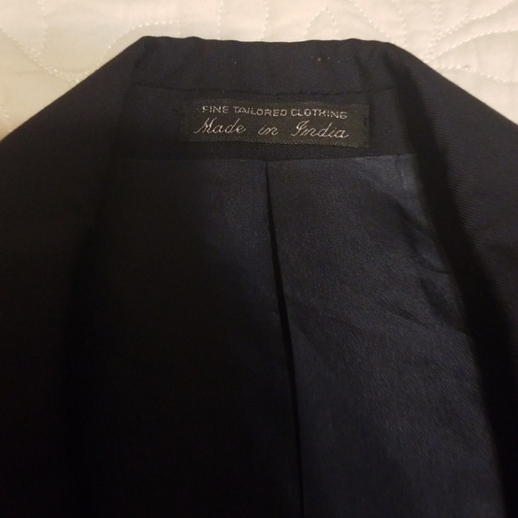 48L Dark Blue Linea Giotto Suit Jacket - Picture 2 of 7